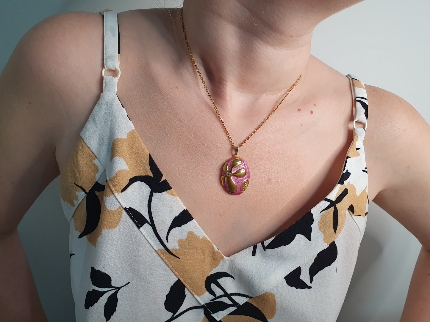 Dawn Blossom - Stainless Steel | Necklace | Earrings | Complete Set