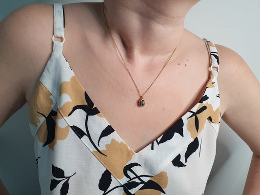 Lunar Eclipse - Stainless Steel | Necklace | Earrings | Complete Set