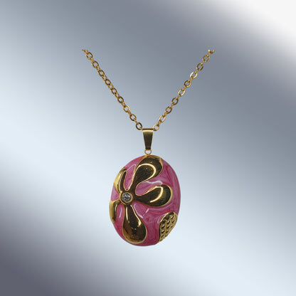 Dawn Blossom - Stainless Steel | Necklace | Earrings | Complete Set