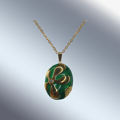 Nature’s Vitality - Stainless Steel | Necklace | Earrings | Complete Set