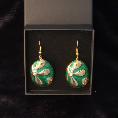 Nature’s Vitality - Stainless Steel | Necklace | Earrings | Complete Set